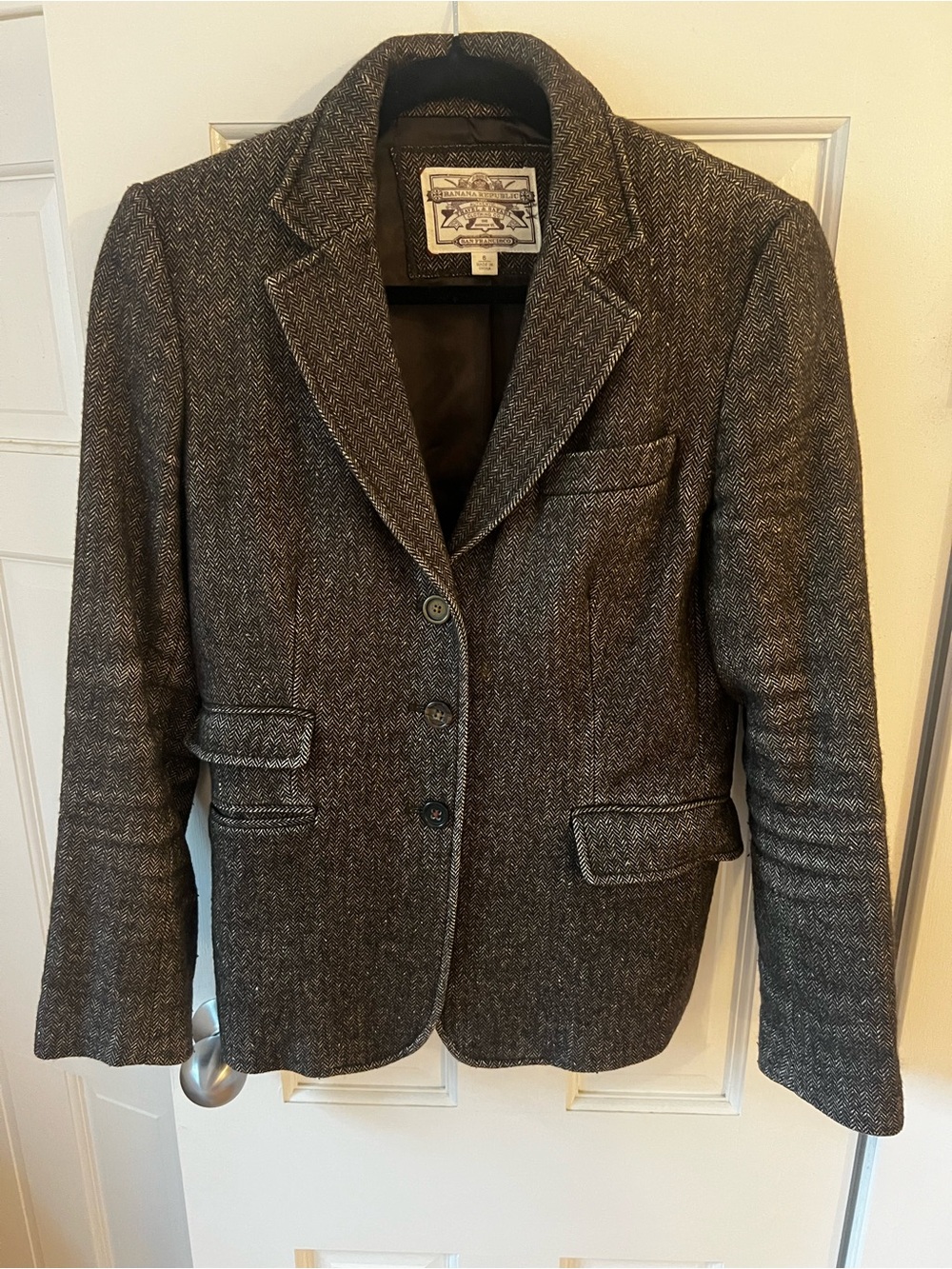 Banana Republic Women's Herringbone Blazer